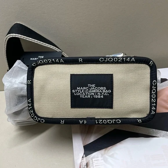(new+tag) Marc Jacobs The Camera Bag retail crossbody jacquard edition